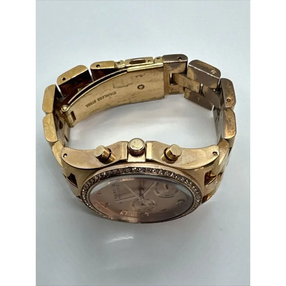 Marc Jacobs Henry MBM3118 Womens Stainless Steel Analog Dial Quartz Watch JNA708
